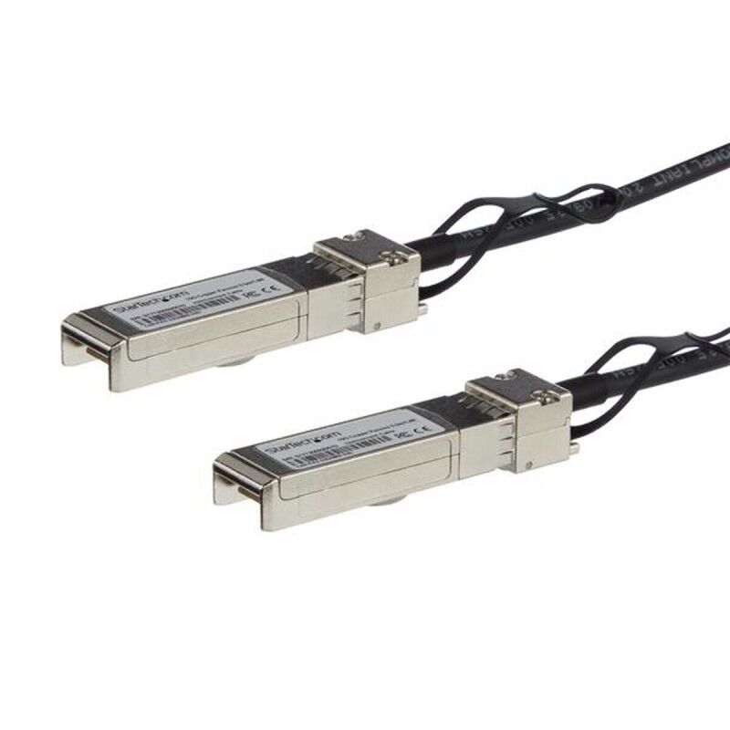 Cavo di Rete Rigido UTP Categoria 6 Startech SFP10GPC1M Nero 1 m Cavo di Rete Rigido UTP Categoria 6 Startech SFP10GPC1M Nero 1 m