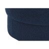 Poggiapiedi DKD Home Decor Azzurro Velluto 55 x 55 x 40 cm