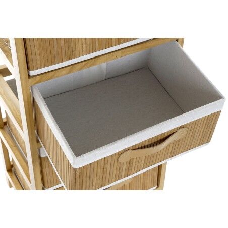 Cassettiera DKD Home Decor Naturale Bambù Legno di paulownia 42 x 32 x 98 cm