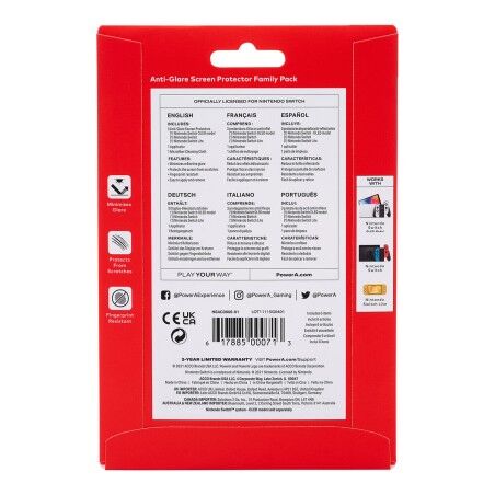 Protezione dello Schermo per Nintendo Switch Powera NSAC0006-02