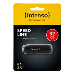 Memoria USB INTENSO 3533480 USB 3.0 32 GB Nero 32 GB DDR3 SDRAM