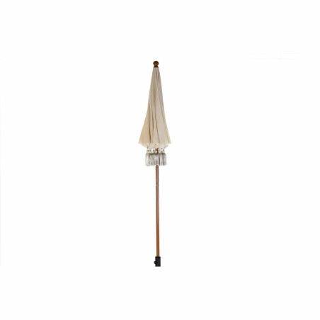 Ombrellone DKD Home Decor Beige Naturale Metallo 170 x 170 x 230 cm