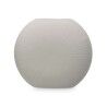 Vaso Grigio Ceramica 29 x 26 x 11 cm (4 Unità) Circolare
