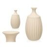 Vaso Beige Ceramica 27 x 48 x 27 cm