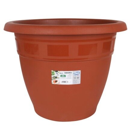Vaso Dem Squares Rotonda Marrone 47,5 x 3,67 cm (6 Unità)