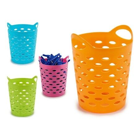 Cestino Multiuso 8430852308030 Azzurro Rosa Arancio Giallo Plastica 14 x 17 x 14 cm