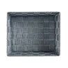 Cestino Multiuso Kipit A3-6930A9 Grigio Stoffa 2,4 L 20 x 8 x 24 cm (24 Unità)