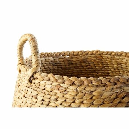 Set di Cestini DKD Home Decor 44 x 44 x 45 cm Naturale Marrone Boho