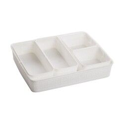 Cestino Multiuso Dem Plastica 34 x 28 x 6 cm 5 Pezzi (5 Unità)