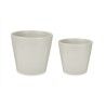 Set di Vasi Ibergarden LINCE-22-28-G Grigio Argilla Ø 22 cm Ø 28 cm 2 Pezzi