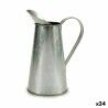 Vaso Ibergarden J60700-B Argentato Zinco Modello Scaldalatte 17 x 21,5 x 11,3 cm (24 Unità)