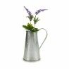 Vaso Ibergarden J60700-B Argentato Zinco Modello Scaldalatte 17 x 21,5 x 11,3 cm (24 Unità)