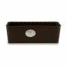 Vaso rettangolare da Balcone Stefanplast Plastica 18 x 16 x 48,5 cm (12 Unità)