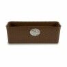 Vaso rettangolare da Balcone Stefanplast Marrone Plastica 18 x 16 x 48,5 cm (12 Unità)