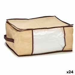 Borsa Portaoggetti Kipit AR1903037 Crema Poliestere polipropilene 27 L 45 x 30 x 20 cm (24 Unità)
