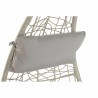 Sedia da giardino sospesa DKD Home Decor 82 x 75 x 125 cm Metallo rattan sintetico Grigio chiaro (82 x 75 x 125 cm)
