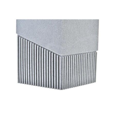 Scopino per il Bagno DKD Home Decor Scandi Argentato Grigio Acciaio inossidabile Alluminio Resina (9,5 x 9,5 x 37 cm)