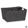Cestino Multiuso Kipit A3-6883 Nero Stoffa 30 x 14 x 20 cm 20 x 14 x 30 cm (18 Unità)