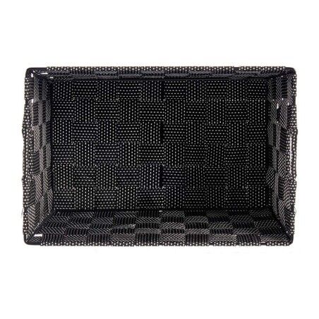 Cestino Multiuso Kipit A3-6883 Nero Stoffa 30 x 14 x 20 cm 20 x 14 x 30 cm (18 Unità)