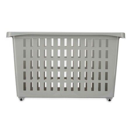 Contenitore per Sistemare per Mobile da Cucina Kipit G-327-1 Grigio 17,5 x 26 x 46 cm Con ruote (12 Unità)
