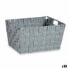 Cestino Multiuso Kipit A3-6883 Grigio Stoffa 5 L 30,4 x 14 x 20 cm (18 Unità)