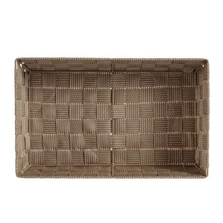 Cestino Multiuso Kipit A3-6885 Beige Stoffa 3,8 L 34 x 8,5 x 21 cm (18 Unità)
