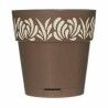 Vaso Autoirrigante Stefanplast Gaia Marrone Plastica 15 x 15 x 15 cm (12 Unità)