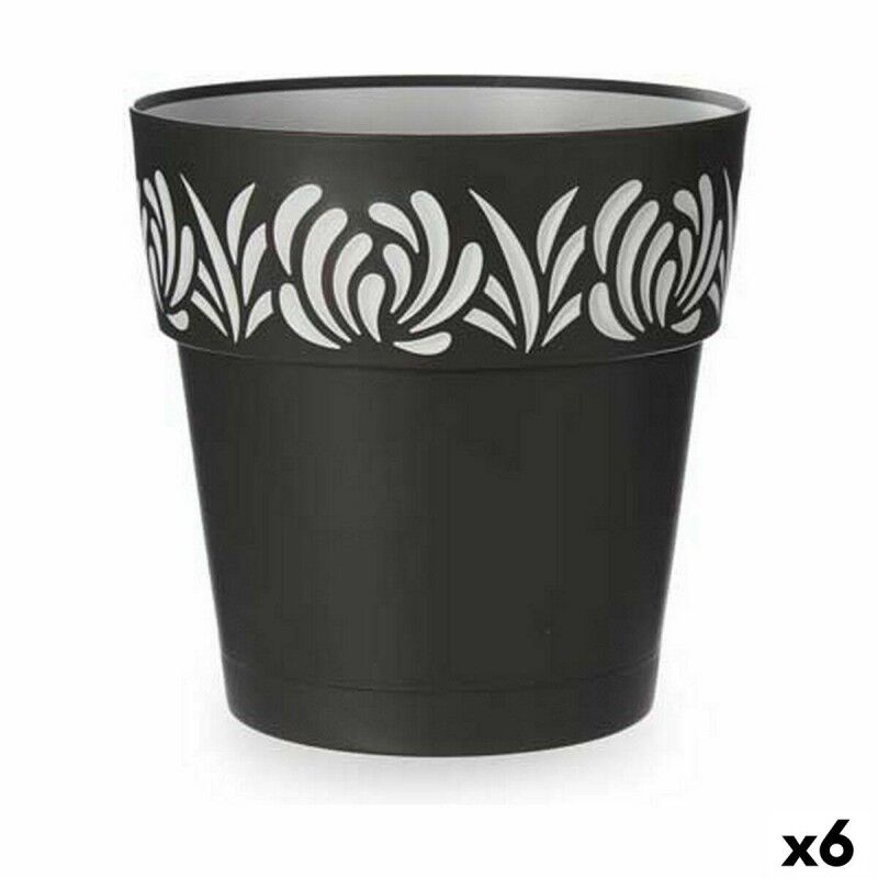Vaso Autoirrigante Stefanplast Gaia Antracite Plastica 29 x 29 x 29 cm (6 Unità) Vaso Autoirrigante Stefanplast Gaia Antracite Plastica 29 x 29 x 29 cm (6 Unità)