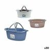 Cesto per i Panni Stefanplast PR181A Plastica 25 L 59 x 23 x 38 cm Con manici (30 Unità)