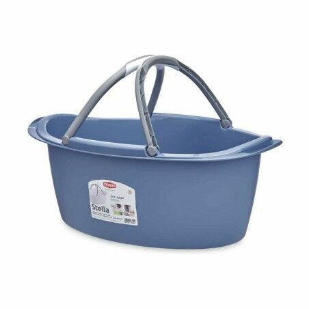 Cesto per i Panni Stefanplast PR181A Plastica 25 L 59 x 23 x 38 cm Con manici (30 Unità)