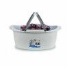 Cesto per i Panni Stefanplast PR181A Plastica 25 L 59 x 23 x 38 cm Con manici (30 Unità)