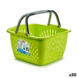 Cesto per i Panni Stefanplast PR163P Marrone Plastica 18 L 39 x 21,5 x 39 cm Con manici (30 Unità)