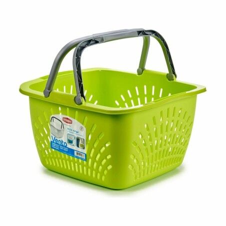 Cesto per i Panni Stefanplast PR163P Marrone Plastica 18 L 39 x 21,5 x 39 cm Con manici (30 Unità)