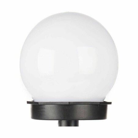 Faro Ibergarden 10 CM BALL Bianco Nero Plastica 10 x 34,5 x 10 cm Sfera Ricarica a luce solare (12 Unità)