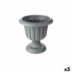 Vaso Ibergarden N00202102 Antracite Plastica Calice 47,6 x 47 x 47,4 cm (5 Unità)
