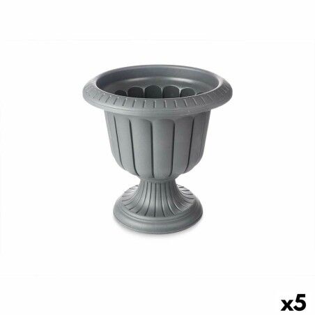 Vaso Ibergarden N00202102 Antracite Plastica Calice 47,6 x 47 x 47,4 cm (5 Unità)