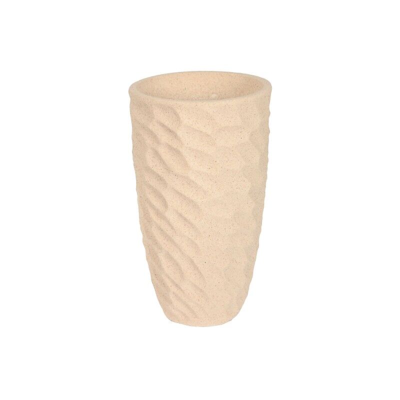 Vaso Home ESPRIT Beige Fibra di Vetro Scandinavo 36,5 x 36,5 x 63 cm Vaso Home ESPRIT Beige Fibra di Vetro Scandinavo 36,5 x 36,5 x 63 cm