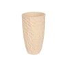 Vaso Home ESPRIT Beige Fibra di Vetro Scandinavo 36,5 x 36,5 x 63 cm
