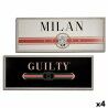 Quadro GUILTY MILAN Truciolare 2 x 46 x 121 cm (4 Unità)